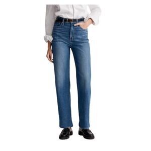 Madewell The Perfect Vintage Wide-Leg Jean in Leifland Wash Size 28 Baggy Jeans